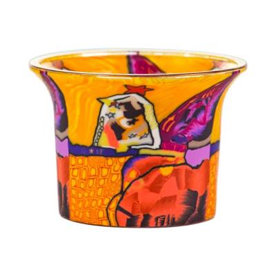 Votiv-Glas 84 Weihnachtsbaum abstrakt - 0