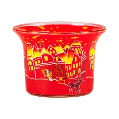 Votiv-Glas 301 Winterdorf in Rottönen - 0